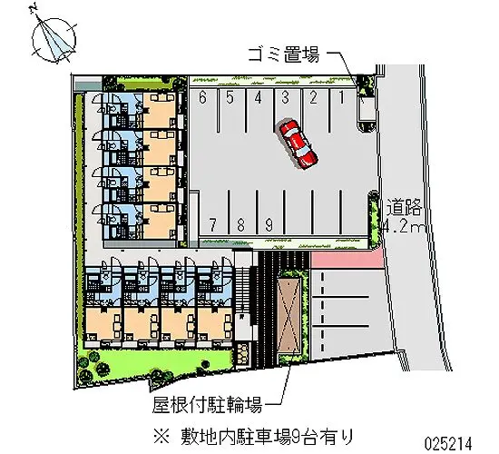 ★手数料０円★堺市中区陶器北　月極駐車場（LP）